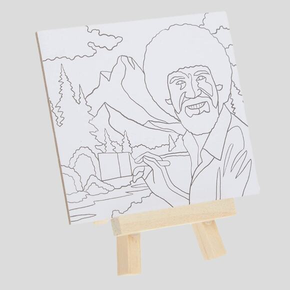 Bob Ross Paint by the Numbers Miniature Edition - Picture 4 of 4